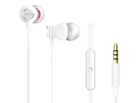 Auriculares Intrauditivos Aiwa ESTM-50WT/ con Micrófono/ Jack 3.5/ Blanco