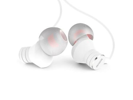 Auriculares Intrauditivos Aiwa ESTM-50WT/ con Micrófono/ Jack 3.5/ Blanco