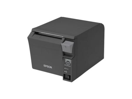 Impresora de Tickets Epson TM-T70II/ Térmica/ Ancho papel 80mm/ USB-RS232/ Negra