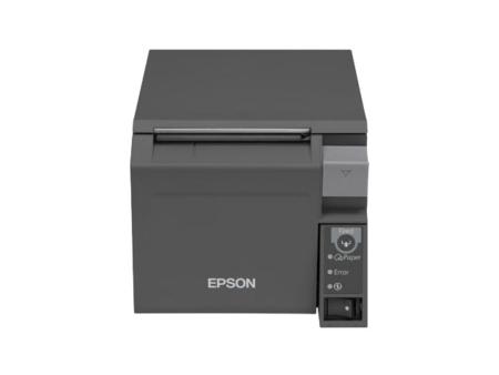 Impresora de Tickets Epson TM-T70II/ Térmica/ Ancho papel 80mm/ USB-RS232/ Negra