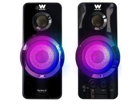 Altavoces Woxter Big Bass 95 RGB/ 20W/ 2.0