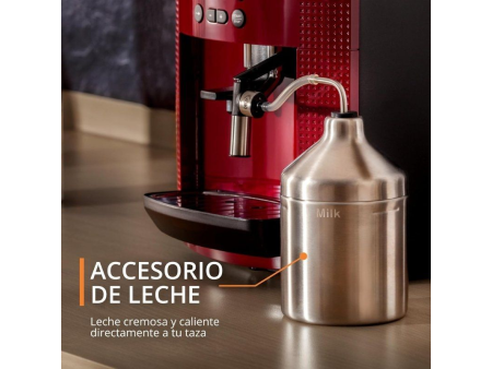 Cafetera Expreso Krups Essential Digital/ 1450W/ 15 Bares/ Roja