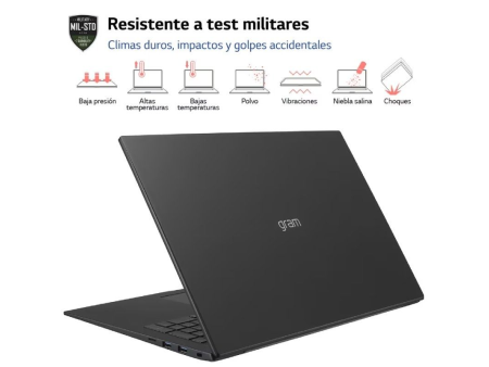 Portátil LG Gram 17Z90R-E.AD78B Intel Core i7-1360P/ 32GB/ 1TB SSD/ GeForce RTX 3050/ 17'/ Win11