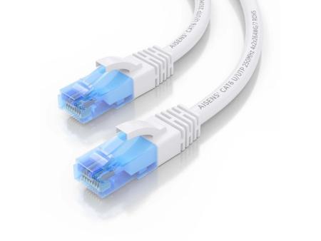 Cable de Red RJ45 AWG26 CCA UTP Aisens A135-0815 Cat.6/ 25cm/ Blanco