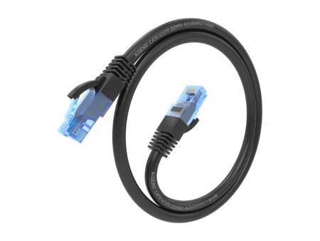 Cable de Red RJ45 AWG26 CCA UTP Aisens A135-0839 Cat.6/ 25cm/ Negro