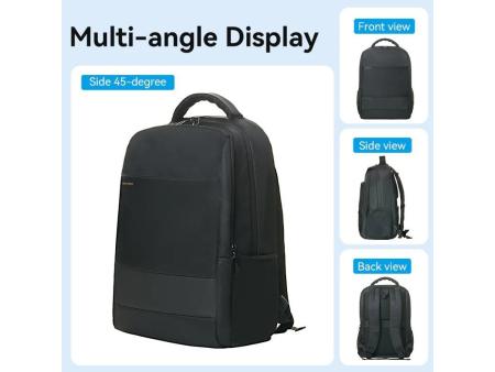 Mochila Vention KRQB0 para Portátiles hasta 15.6'/ 20L/ Impermeable/ Negra