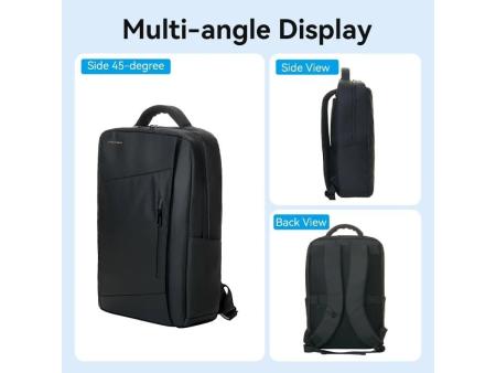 Mochila Vention KRRB0 para Portátiles hasta 15.6'/ 20L/ Impermeable/ Negra