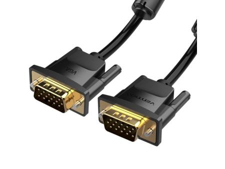 Cable VGA Vention DADBH/ VGA Macho - VGA Macho/ 2m/ Negro