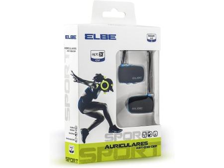 Auriculares Inalámbricos Deportivos Elbe ABT-038-DEP/ con Micrófono/ Bluetooth/ Azul y Negro