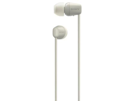 Auriculares Inalámbrico Intrauditivos Sony WI-C100/ con Micrófono/ Bluetooth/ Beige