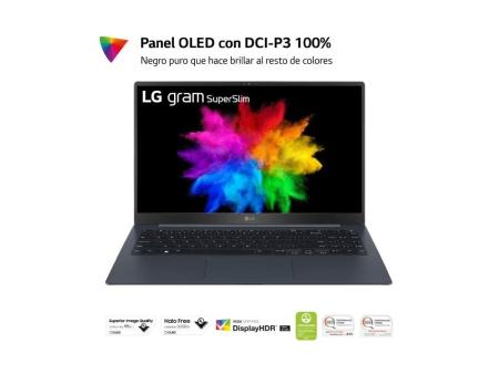 Portátil LG Gram 15Z90ST-G.AD75B Intel Core Ultra 7-155H/ 32GB/ 512GB SSD/ 15'/ Win11