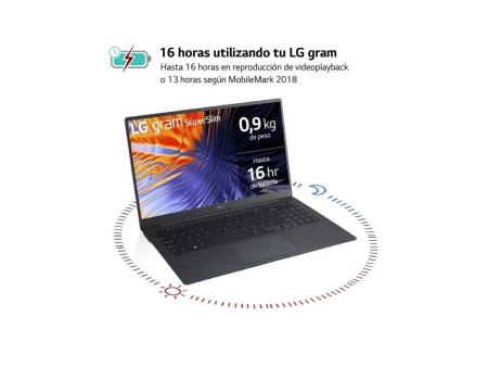 Portátil LG Gram 15Z90ST-G.AD75B Intel Core Ultra 7-155H/ 32GB/ 512GB SSD/ 15'/ Win11