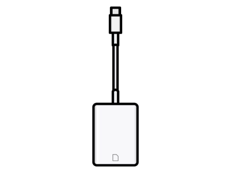 Apple Adaptador usb-c a tarjeta sd V2 MW653ZM/A