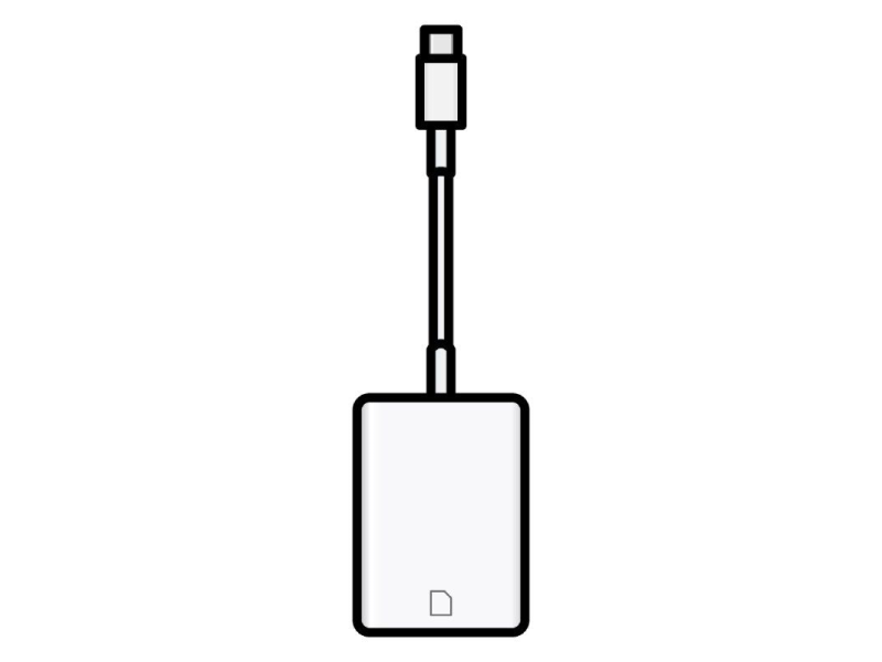 Apple Adaptador usb-c a tarjeta sd V2 MW653ZM/A