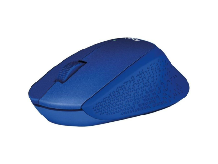 Ratón Inalámbrico Logitech M330 Silent Plus/ Hasta 1000 DPI/ Azul