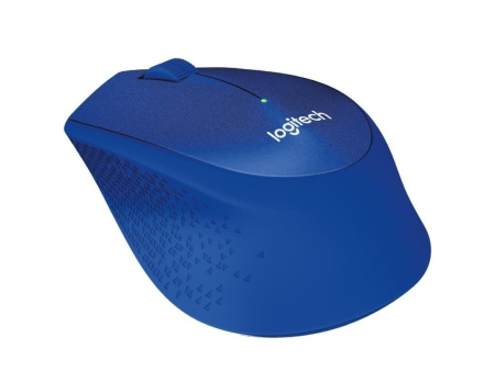 Ratón Inalámbrico Logitech M330 Silent Plus/ Hasta 1000 DPI/ Azul