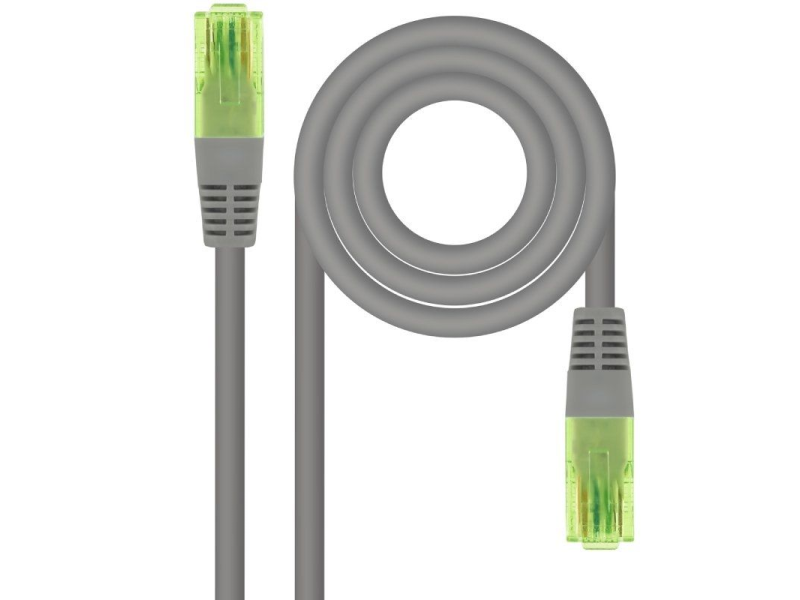 Cable de Red RJ45 UTP Nanocable 10.20.1400 Cat.6/ 50cm/ Gris