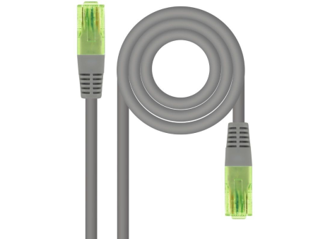 Cable de Red RJ45 UTP Nanocable 10.20.1401 Cat.6/ 1m/ Gris