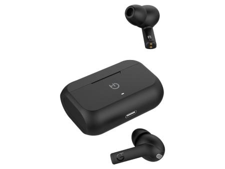 Auriculares Bluetooth Hiditec Fenix TWS con estuche de carga/ Autonomía 6h/ Negros