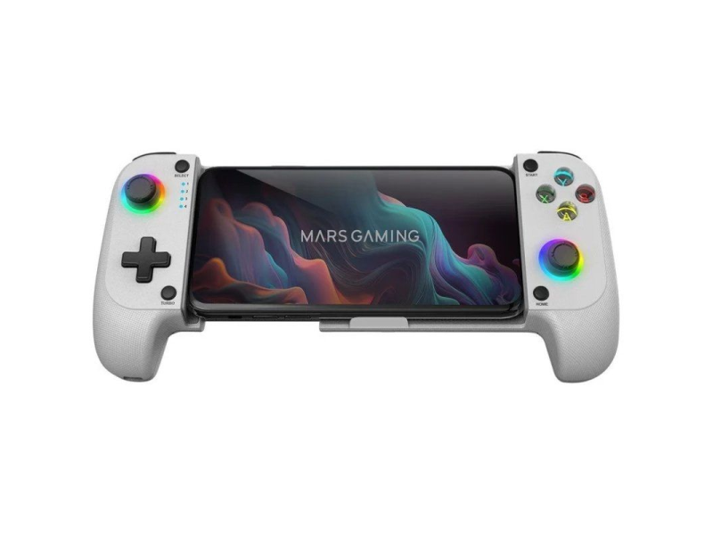 Gamepad Mars Gaming MGPX Inalámbrico/ Blanco