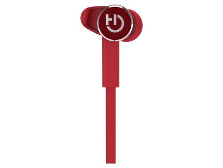 Auriculares Inalámbricos Intrauditivos Hiditec Aken INT010000/ con Micrófono/ Bluetooth/ Rojos