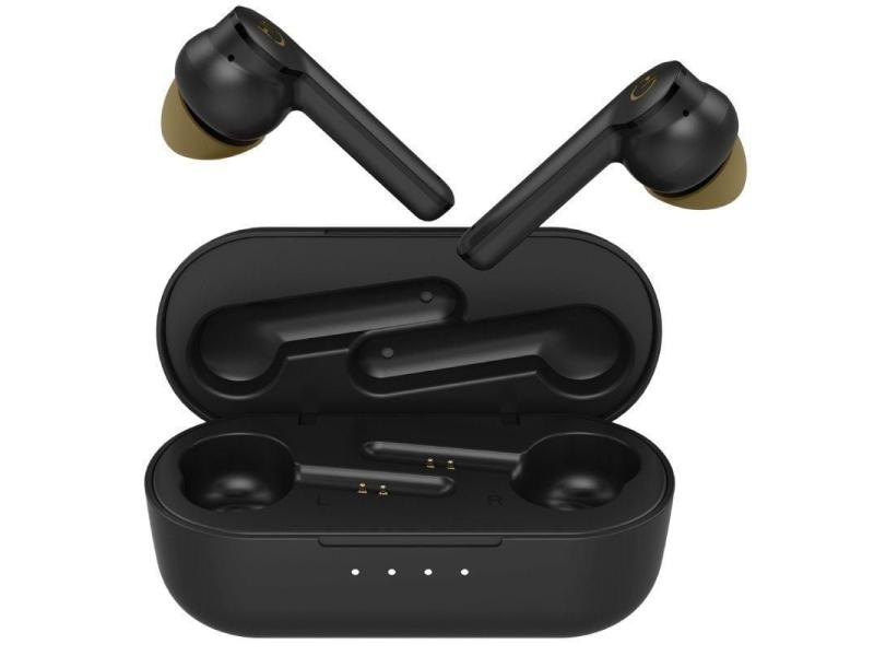 Auriculares Bluetooth Hiditec Vesta 90's Limited Edition con estuche de carga/ Autonomía 8h/ Negros