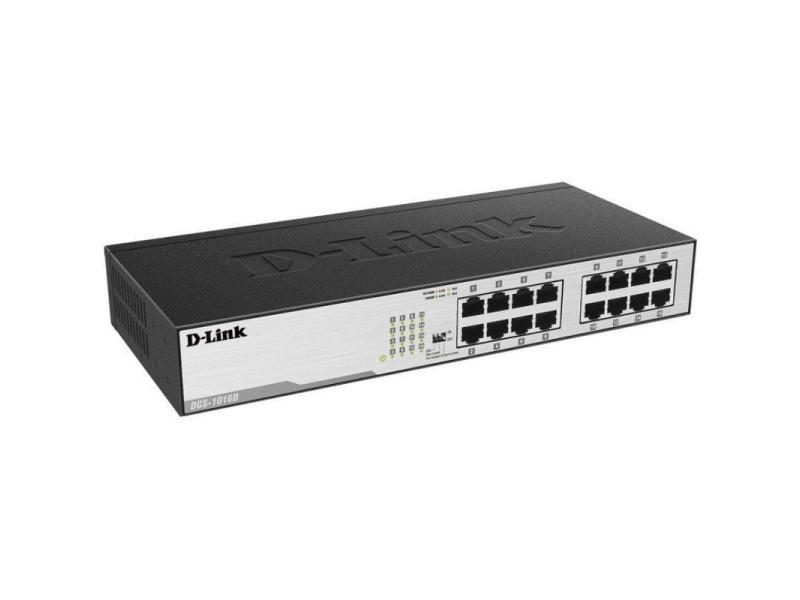 Switch D-Link DGS-1016D 16 Puertos/ RJ-45 Gigabit 10/100/1000