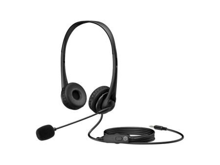 Auriculares HP G2 Stereo / con Micrófono/ Jack 3.5/ Negros