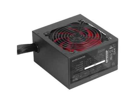 Fuente de Alimentación Mars Gaming MPIII550P/ 550W/ Ventilador 12cm