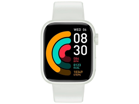 Smartwatch Forever IGo Watch 3 JW-500/ Notificaciones/ Frecuencia Cardíaca/ Blanco