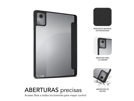 Funda Subblim Clear Shock Case CST-5SC130 para Tablet Lenovo M11 de 11'/ Negra