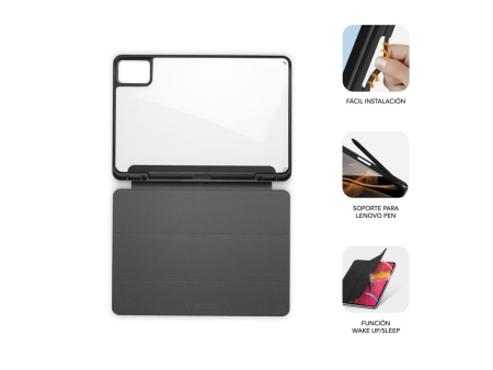 Funda Subblim Clear Shock Case CST-5SC130 para Tablet Lenovo M11 de 11'/ Negra