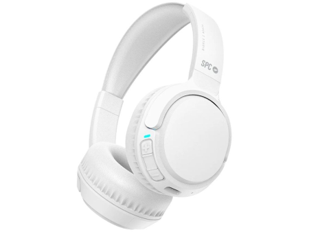 Auriculares Inalámbricos SPC Heron 2 Studio/ con Micrófono/ Bluetooth/ Blancos