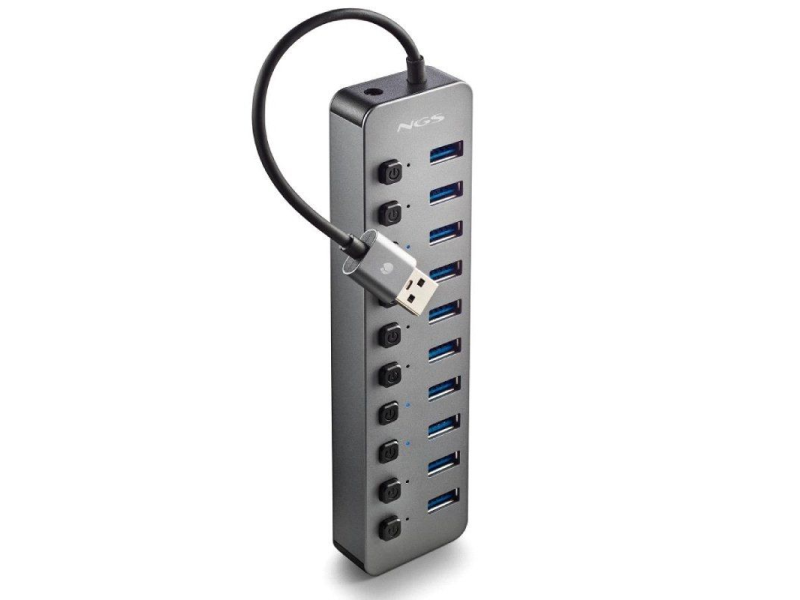 Hub USB NGS IHUB10 / 10xUSB 3.0