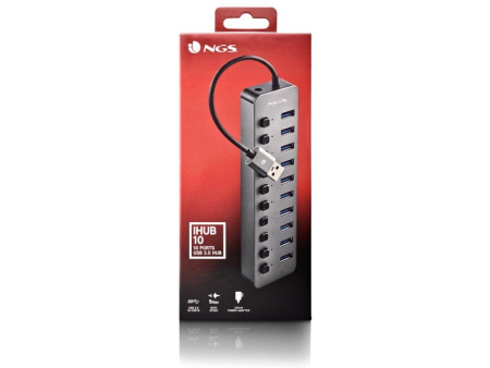 Hub USB NGS IHUB10 / 10xUSB 3.0