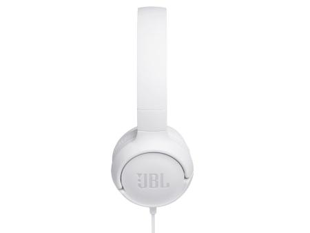 Auriculares JBL Tune 500/ con Micrófono/ Jack 3.5/ Blancos