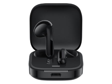 Auriculares Bluetooth Xiaomi Redmi Buds 6 Active con estuche de carga/ Autonomía 6h/ Negro