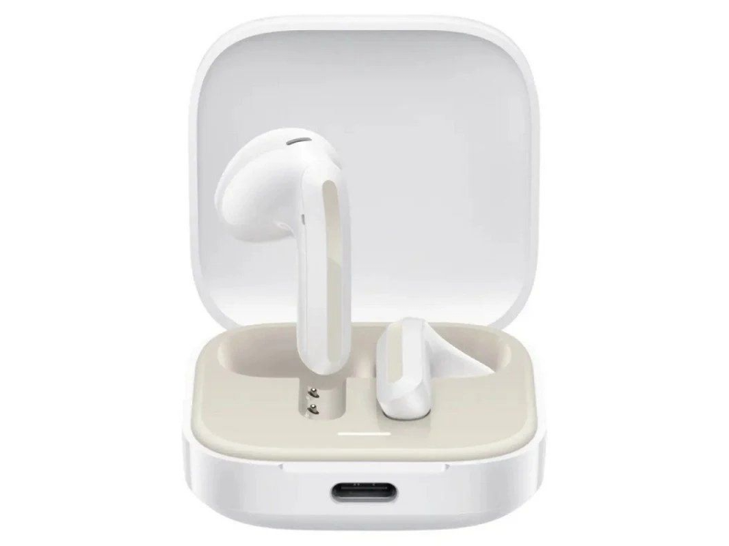 Auriculares Bluetooth Xiaomi Redmi Buds 6 Active con estuche de carga/ Autonomía 6h/ Blanco