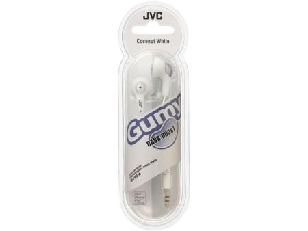 Auriculares Intrauditivos JVC HA-F160-W-E/ Jack 3.5/ Blancos