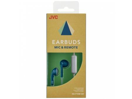 Auriculares Intrauditivos JVC HA-F19M-AH/ con Micrófono/ Jack 3.5/ Azules