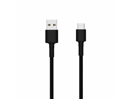 Cable USB 2.0 Xiaomi SJV4109GL USB Macho - USB Tipo-C Macho/ 1m/ Negro