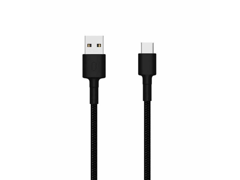 Cable USB 2.0 Xiaomi SJV4109GL USB Macho - USB Tipo-C Macho/ 1m/ Negro