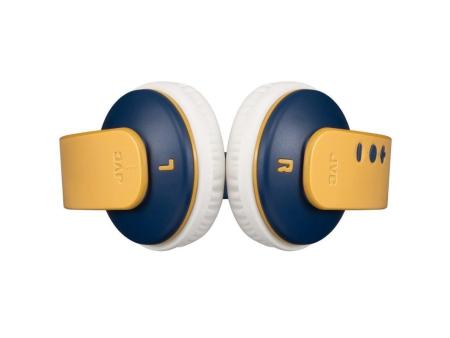 Auriculares Infantiles Inalámbricos JVC Tinyphone HA-KD10W/ Bluetooth/ Amarillos y Azules