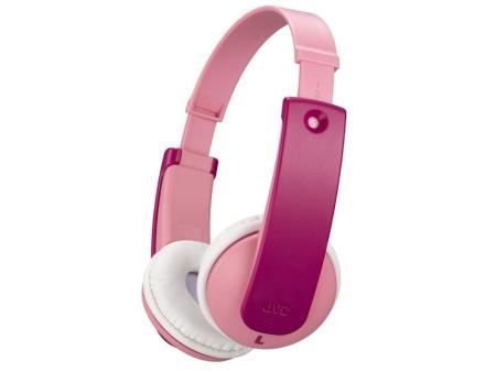 Auriculares Infantiles Inalámbricos JVC Tinyphone HA-KD10W/ Bluetooth/ Rosas