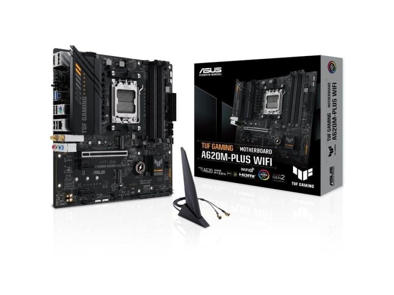 Placa Base Asus TUF GAMING A620M-PLUS WiFi Socket AM5/ Micro ATX