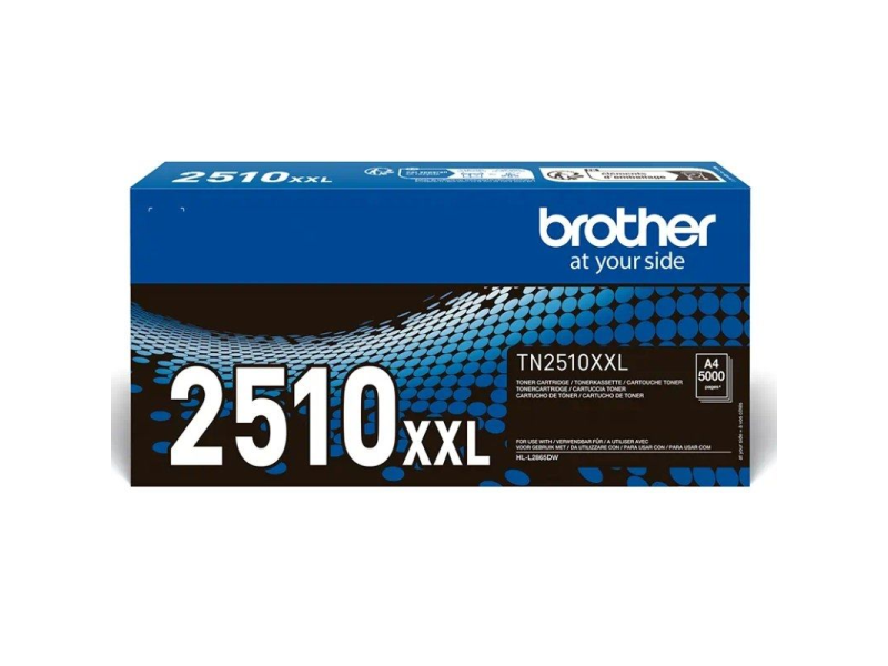 Tóner Original Brother TN2510XXL Alta Capacidad/ Negro