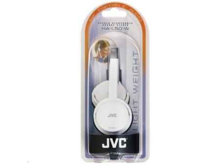 Auriculares JVC HA-L50/ Jack 3.5/ Blancos