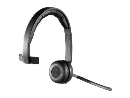 Auricular Inalámbrico Logitech H820E/ con Micrófono/ USB/ Radiofrecuencia/ Negro