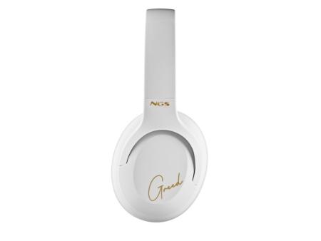 Auriculares Inalámbricos NGS Artica Greed/ con Micrófono/ Bluetooth/ Blanco