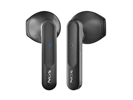 Auriculares Bluetooth NGS Ártica Move con estuche de carga/ Autonomía 7h/ Negros